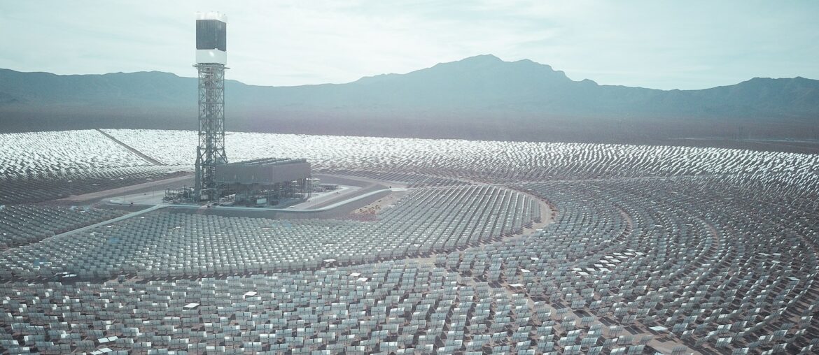 Une centrale photovoltaïque