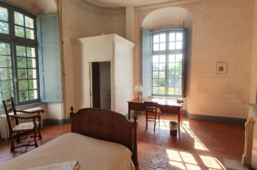 Chambre de l'abbaye de Saint-Wandrille